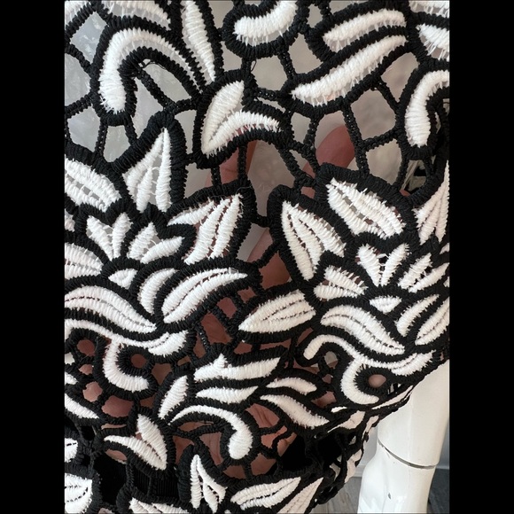 SANDRO Embroidered Lace Top - Picture 6 of 9